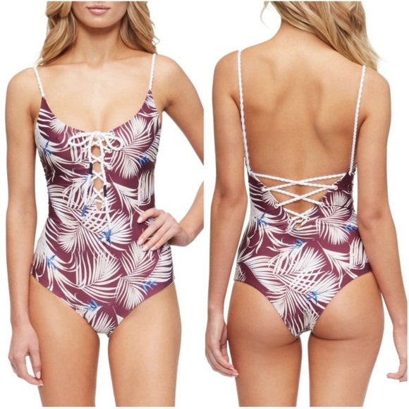 NWT Tavik Monahan One Piece Swimsuit, Size L - Picture 3 of 8